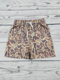 Boys Camouflage Shorts W/Pockets