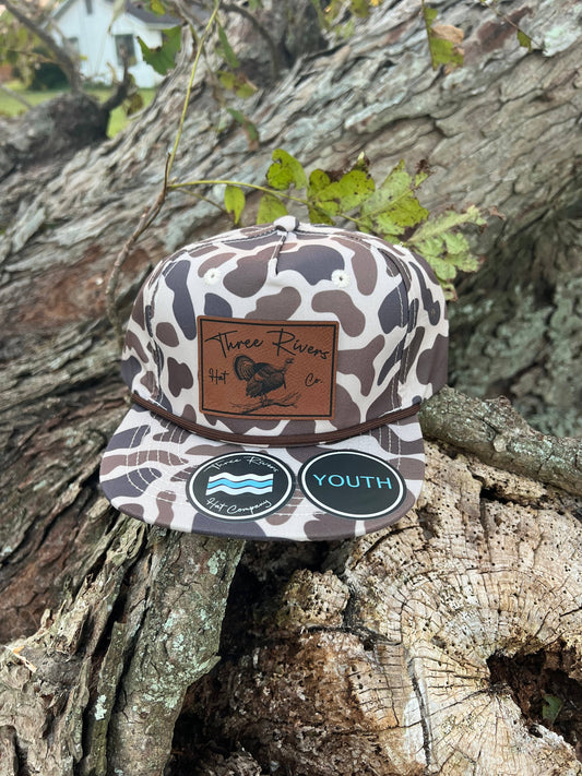 YOUTH/KIDS- Gobbler on the Roost, Rope Hat
