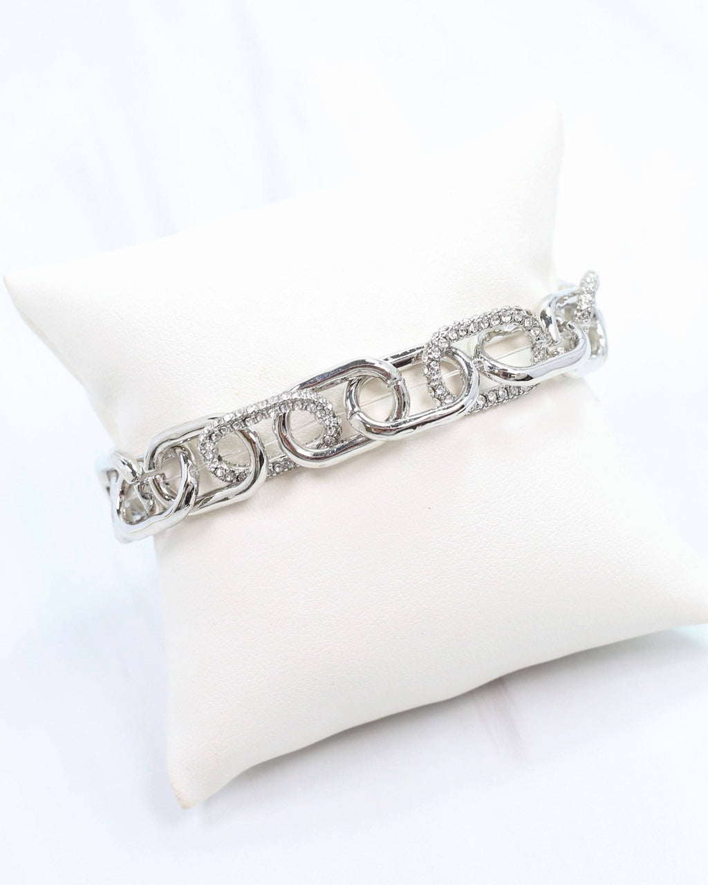 Caroline Hill Currie Link Silver Bracelet