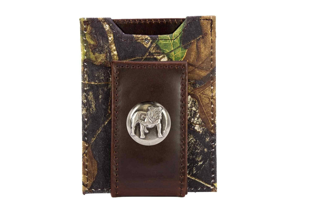 Zep-Pro Leather Mossy Oak Georgia Bulldogs wallet
