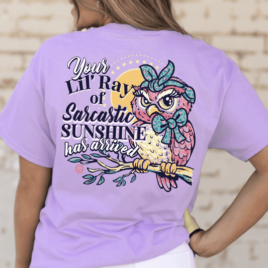 T Shirt SS Owl Sunshine