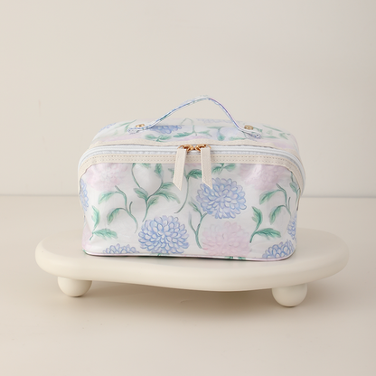 Waterproof Cosmetic Bag Hydrangea Horizon