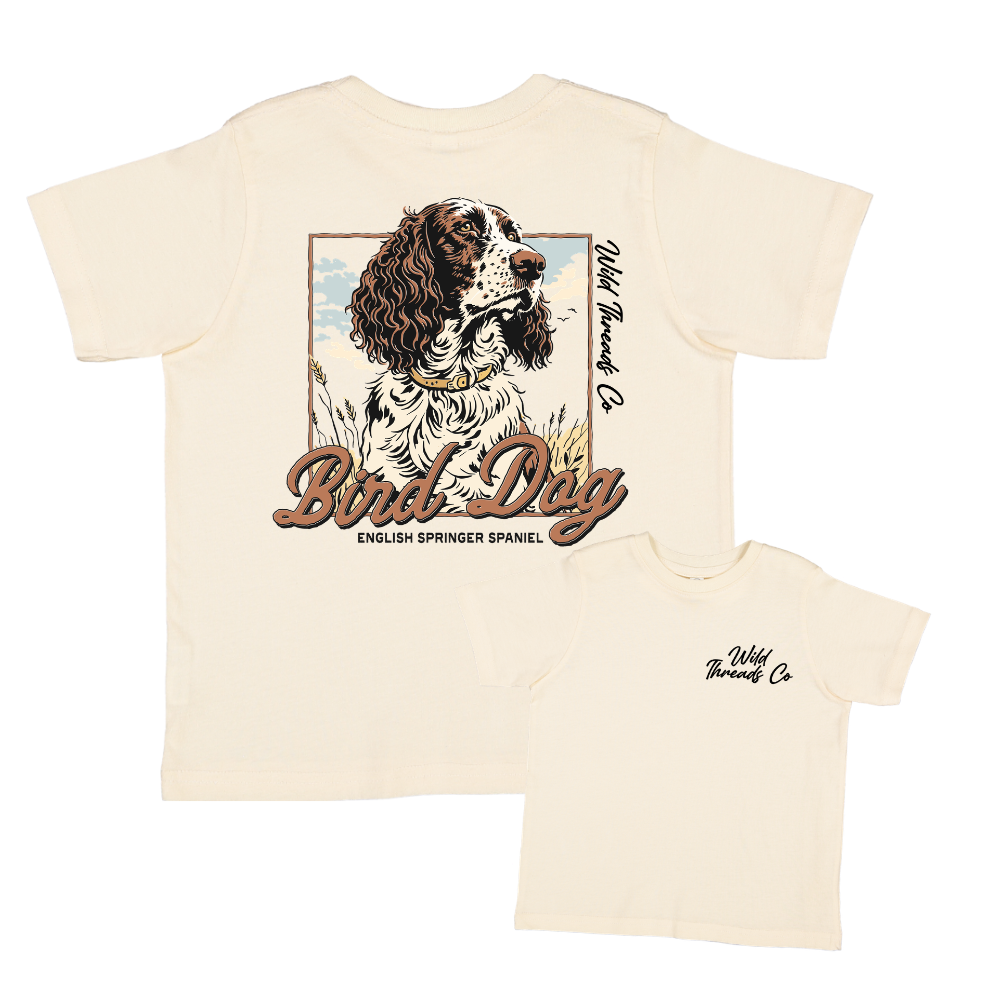 Youth Bird Dog Sage Tee