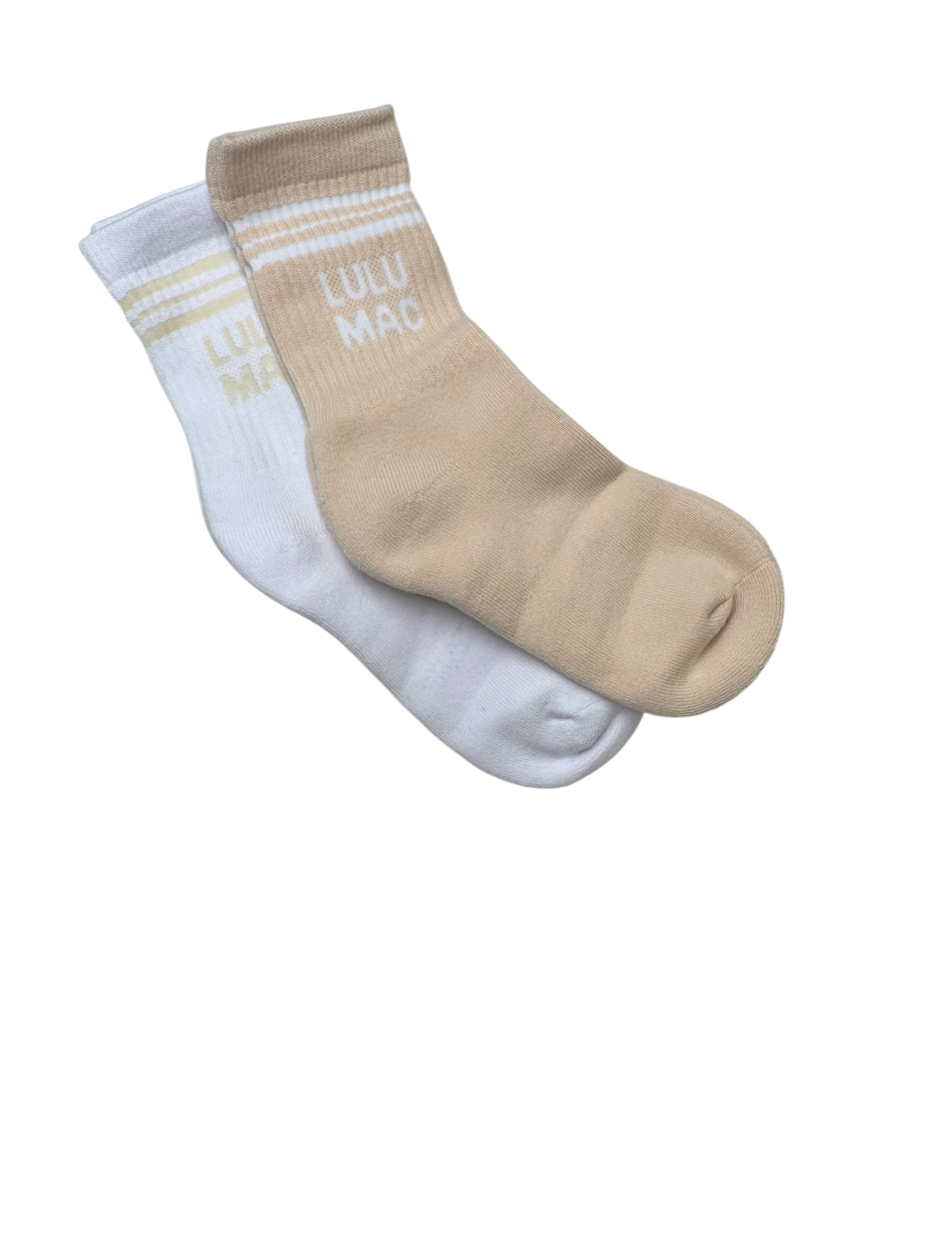 Lulu Mac Socks Box Beige