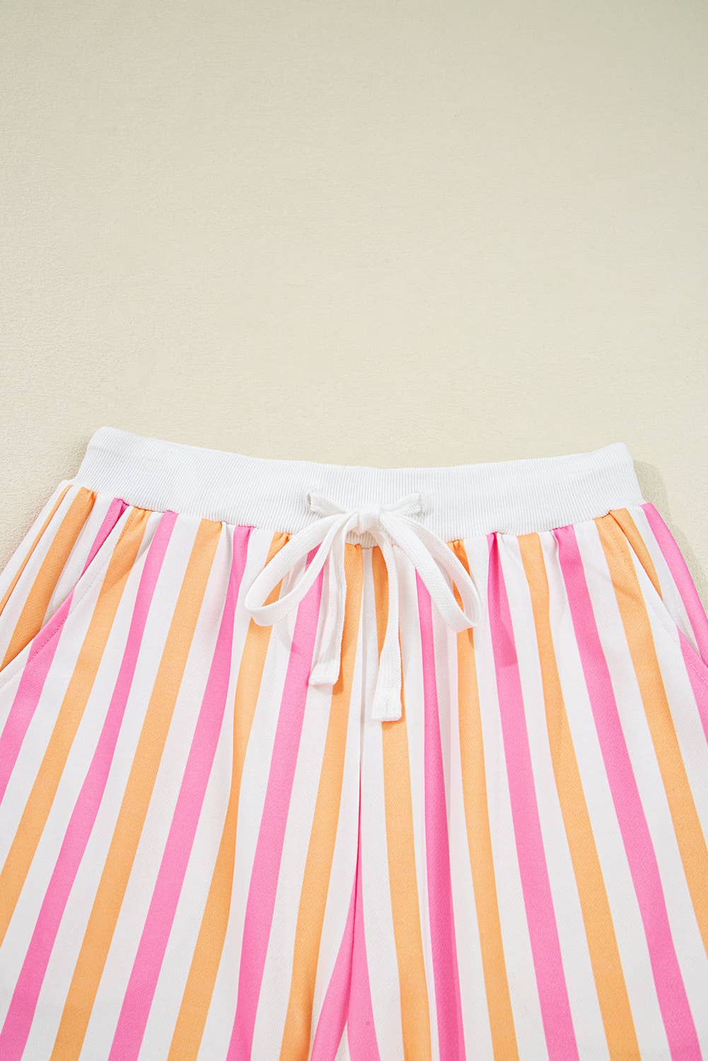 Drop Shoulder Loose Tee and Shorts Set