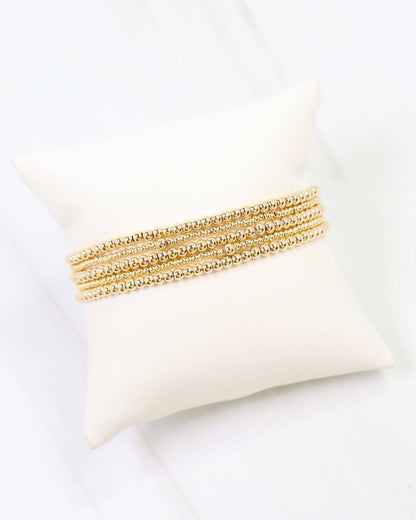 Caroline Hill Alva Gold Bracelet Set