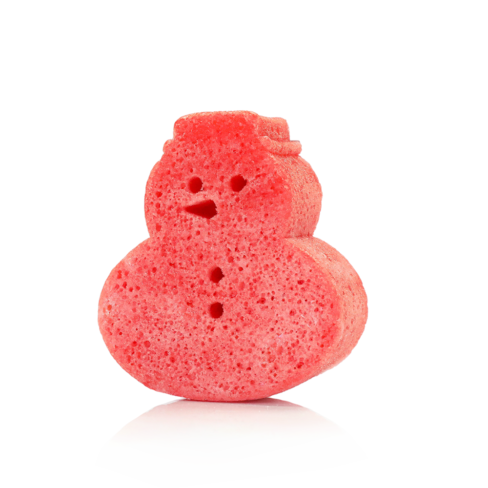 Red Snowman Arctic Lily Buffer