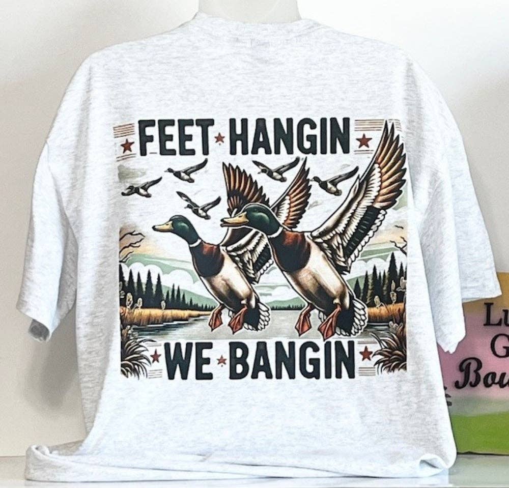 Feet Hangin We Bangin T-Shirt