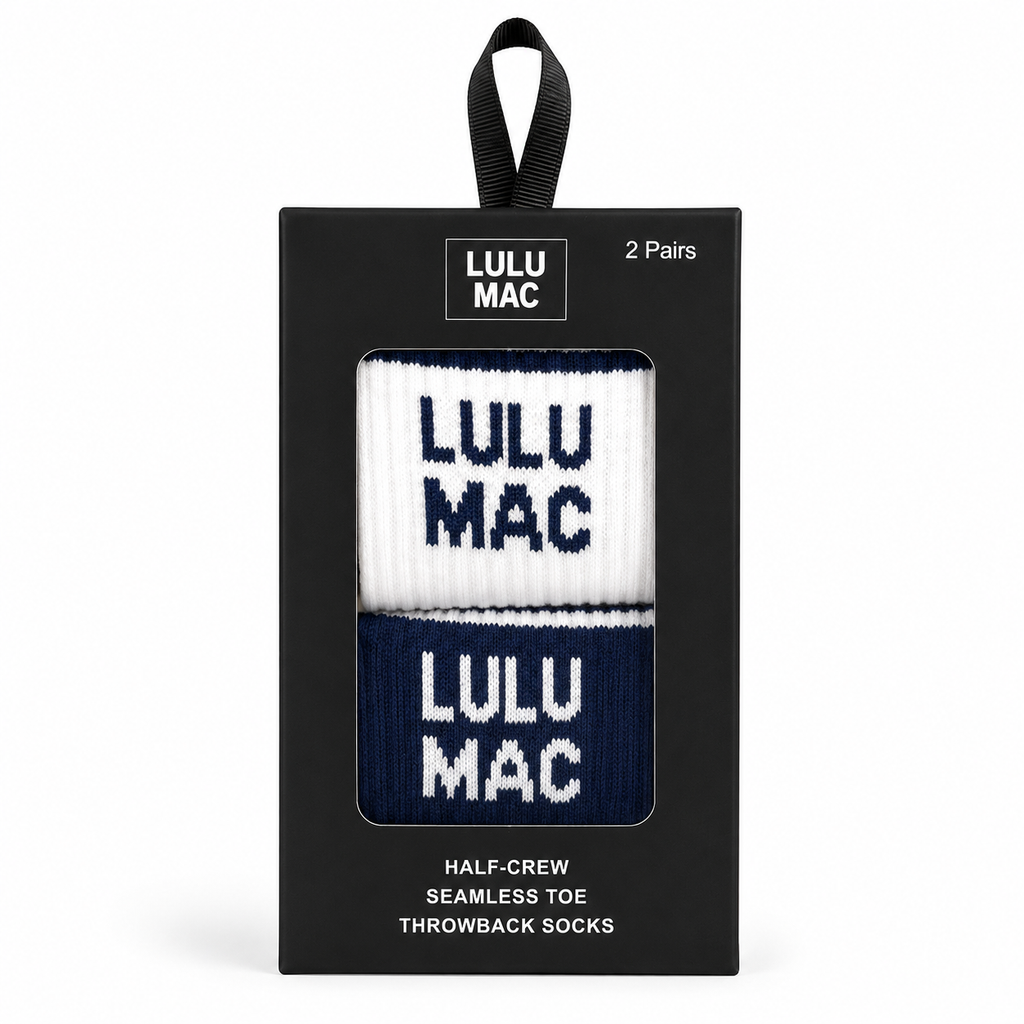 Lulu Mac Socks Box Navy