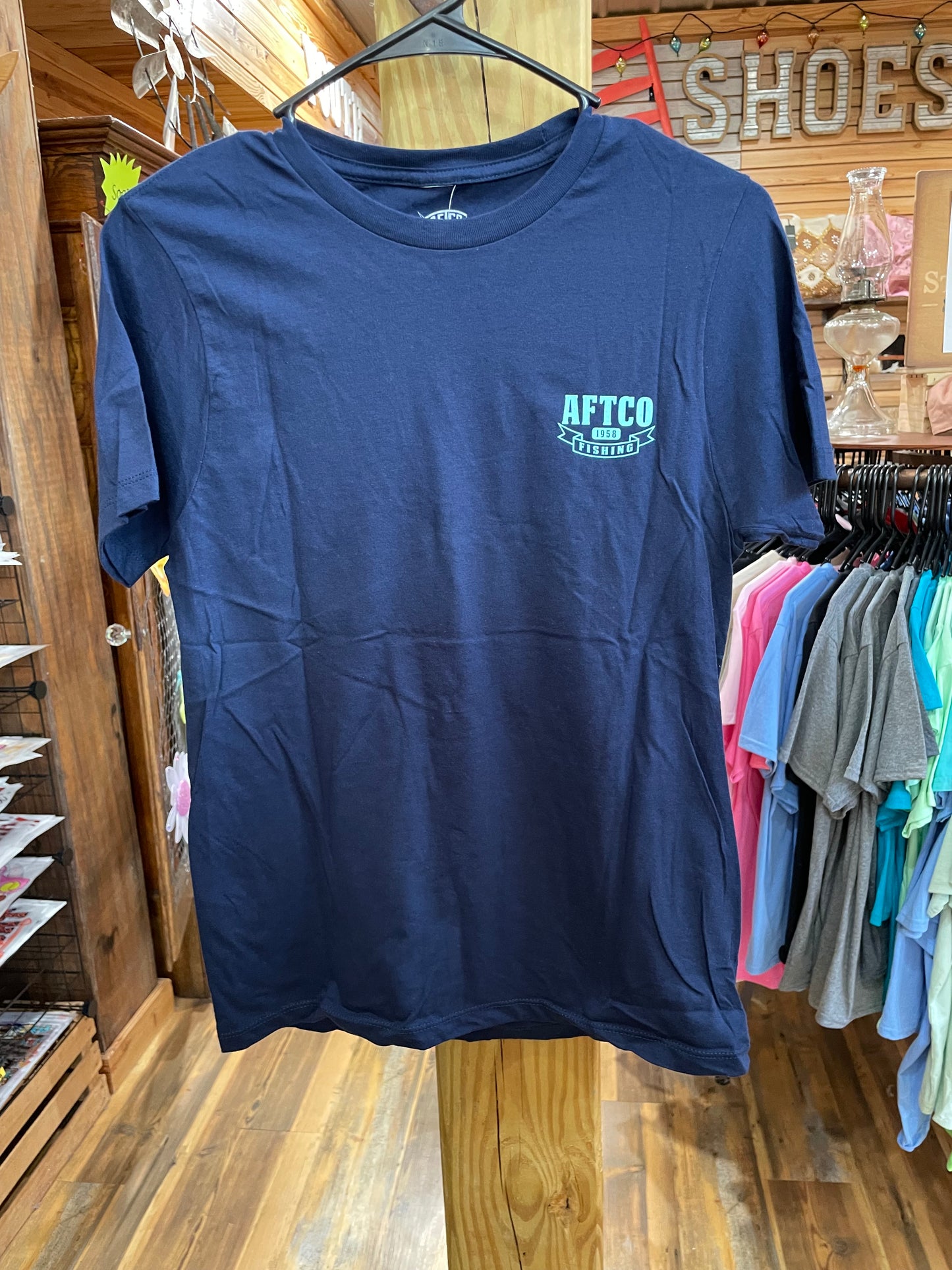 Youth AFTCO SS TShirt Brothers Navy