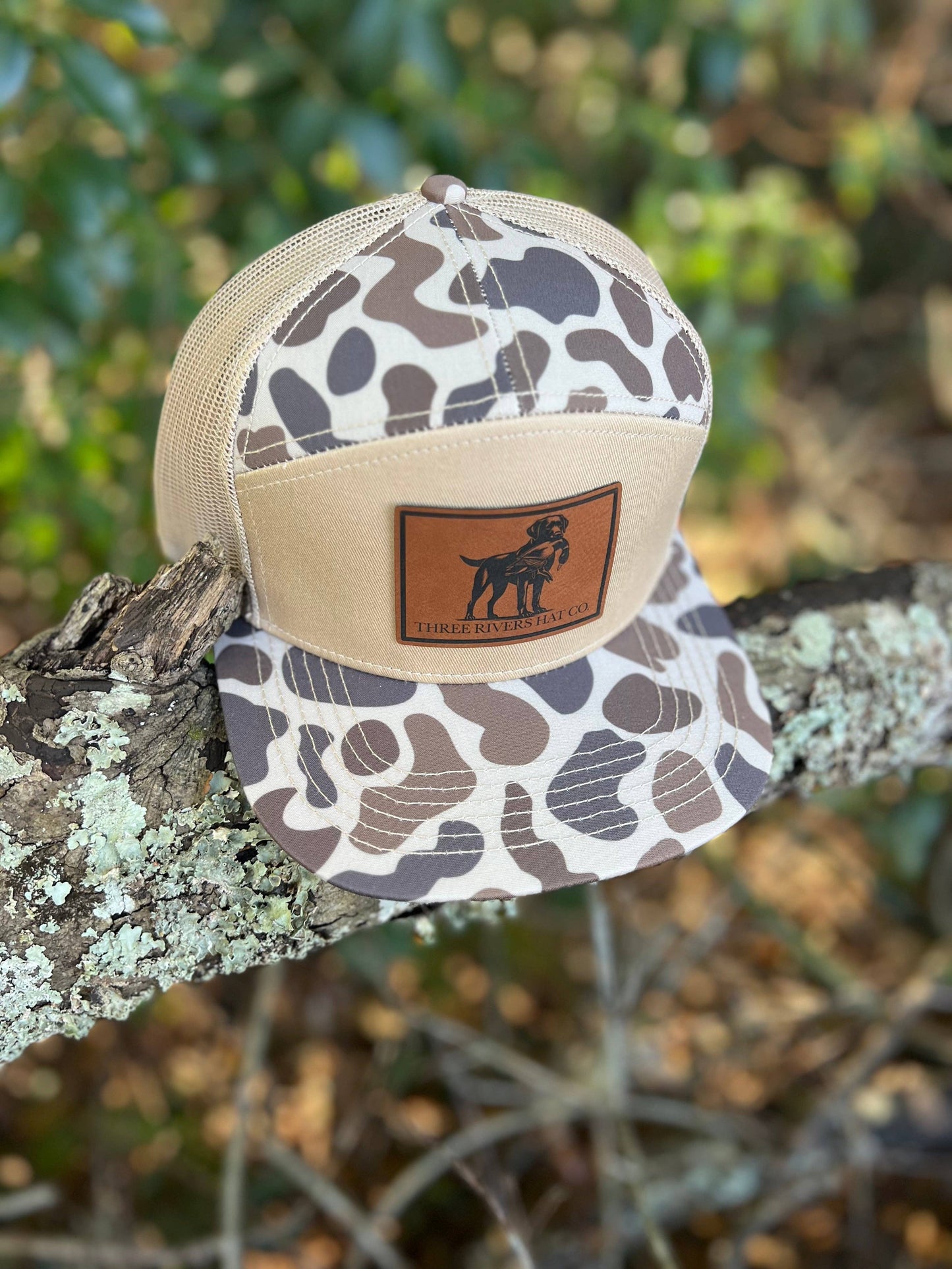 Duck Dog, 7 Panel, 7 Panel, Camo Slough