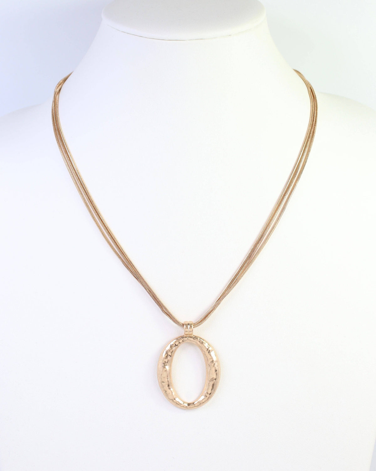 Caroline Hill Cascade Pendant Gold Chain