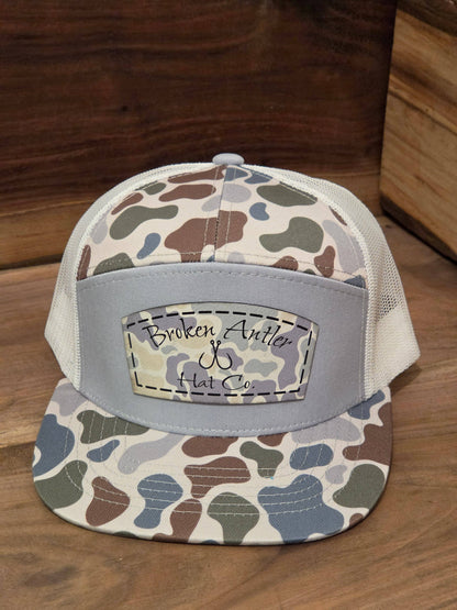 Broken Antler Hook Blue Hat