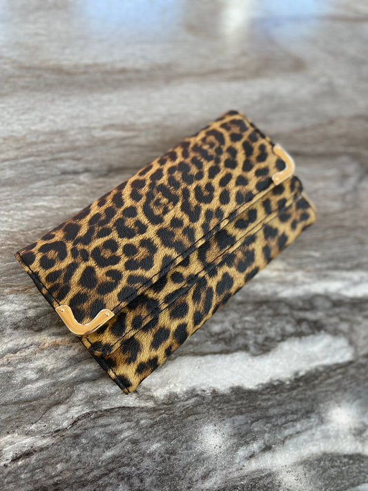 Multi-fold Wallet - Leopard