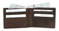 Leather Bi-Fold  Wallet Black