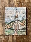Church Hymnal Canvas Art
