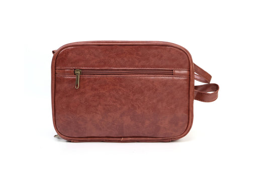 Leather Women Makeup Bag