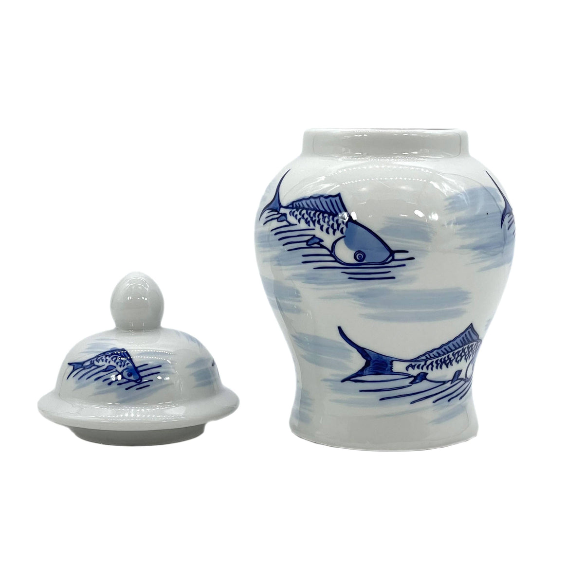 Chinoiserie Pink Decorative Ginger Jar 8"