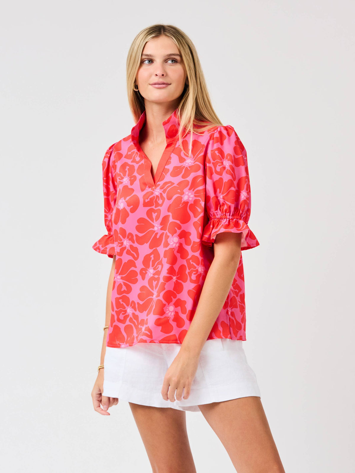Jessica Top, Garden Samba Pink