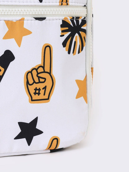 Cheer Printed Girls Lunch Bag