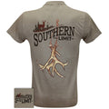 Southern Limit Antler Rattle Tee Grey