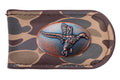 Zep-Pro Mallard Camo Leather Money Clip