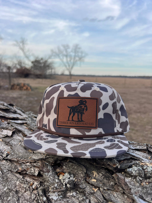 YOUTH/KIDS - Duck Dog - Camo Rope Hat