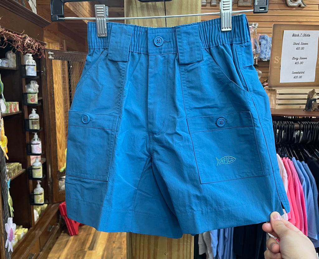 Youth AFTCO Shorts 6" Celestial