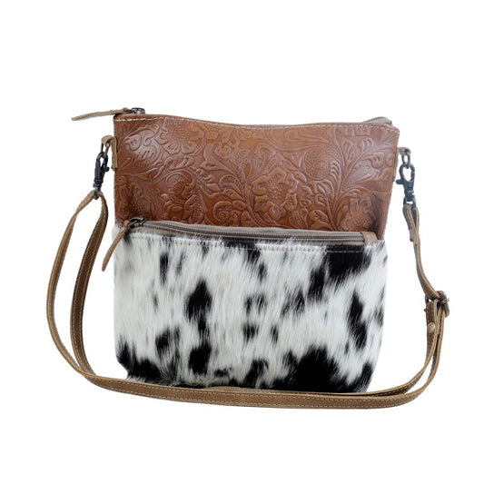 Myra Engraved Crossbody Bag