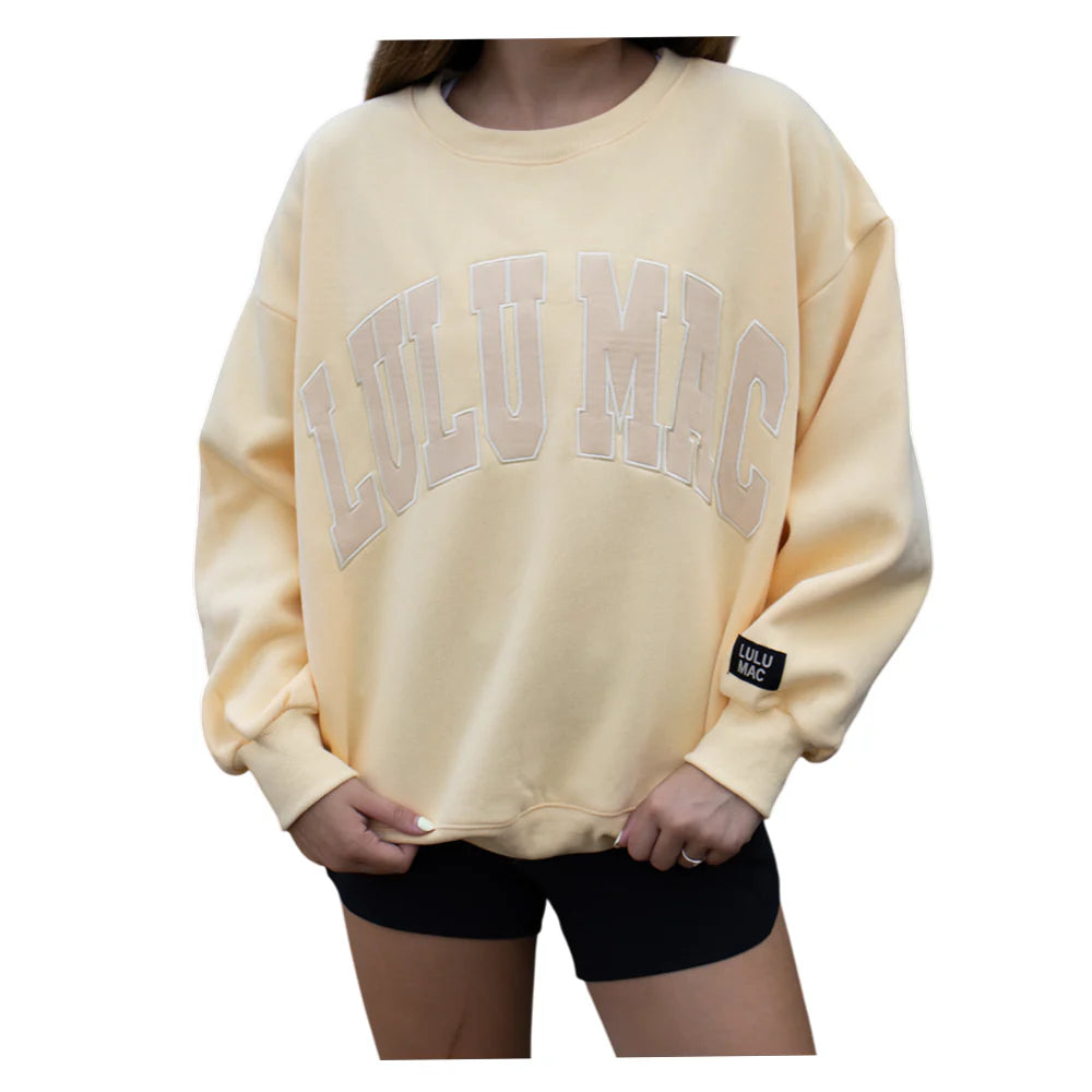 LuLu Mac Mono Butter Sweatshirt