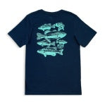 Youth AFTCO SS TShirt Brothers Navy