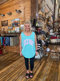 Lulu Mac Polka Dot Chalky Mint Tank