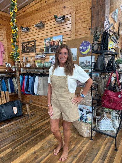 Tie Strap Overalls