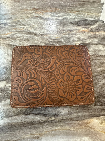 Myra Wonder Trail Credit Card Wallet in Caramel