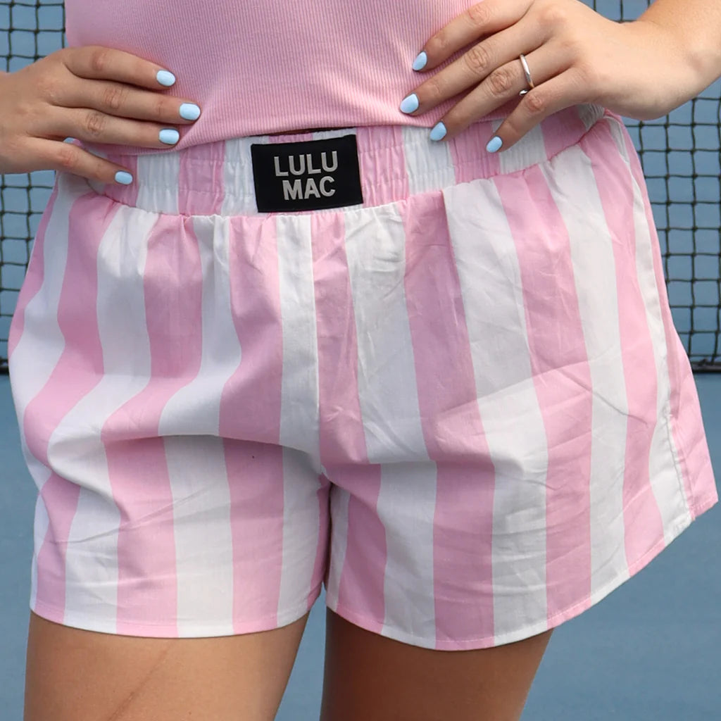 LuLu Mac Boxer Shorts Lt Pink