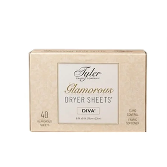 Tyler Dryer Sheets 40ct, Diva