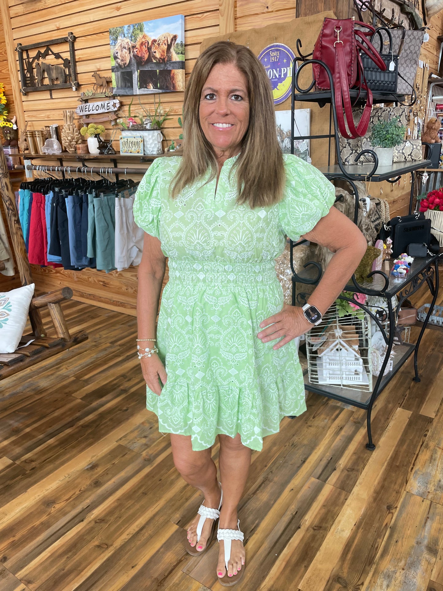 Eyelet Dress