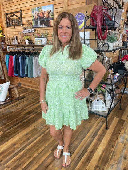 Eyelet Dress