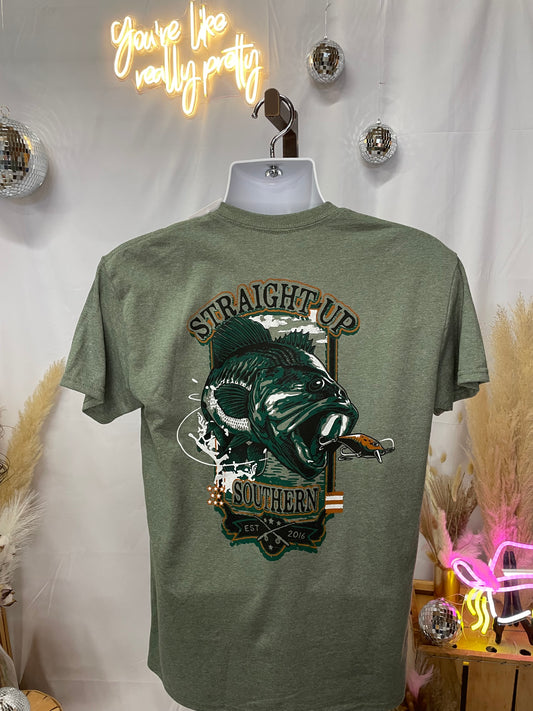 Straight Up Southern Largemouth Chase T-Shirt