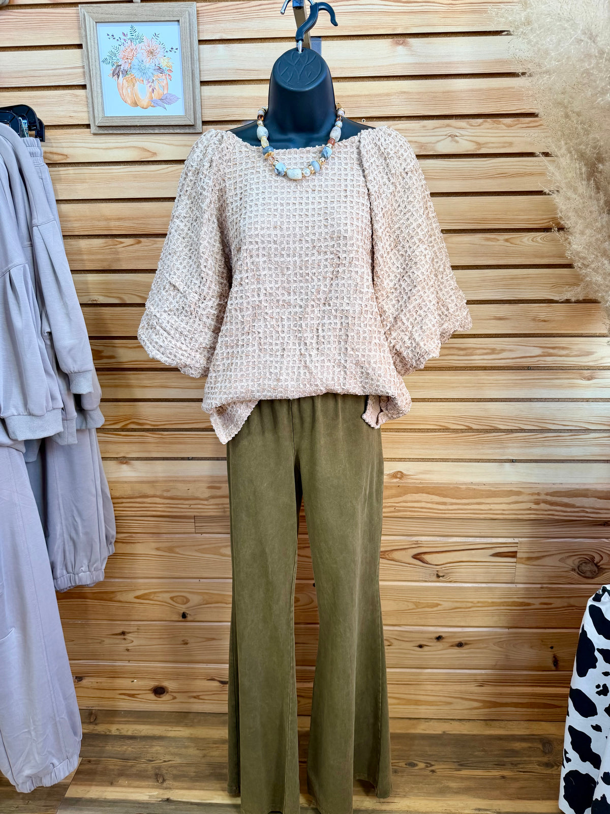 Ballon Sleeve Top