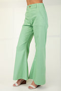 Flared Pants, Emerald