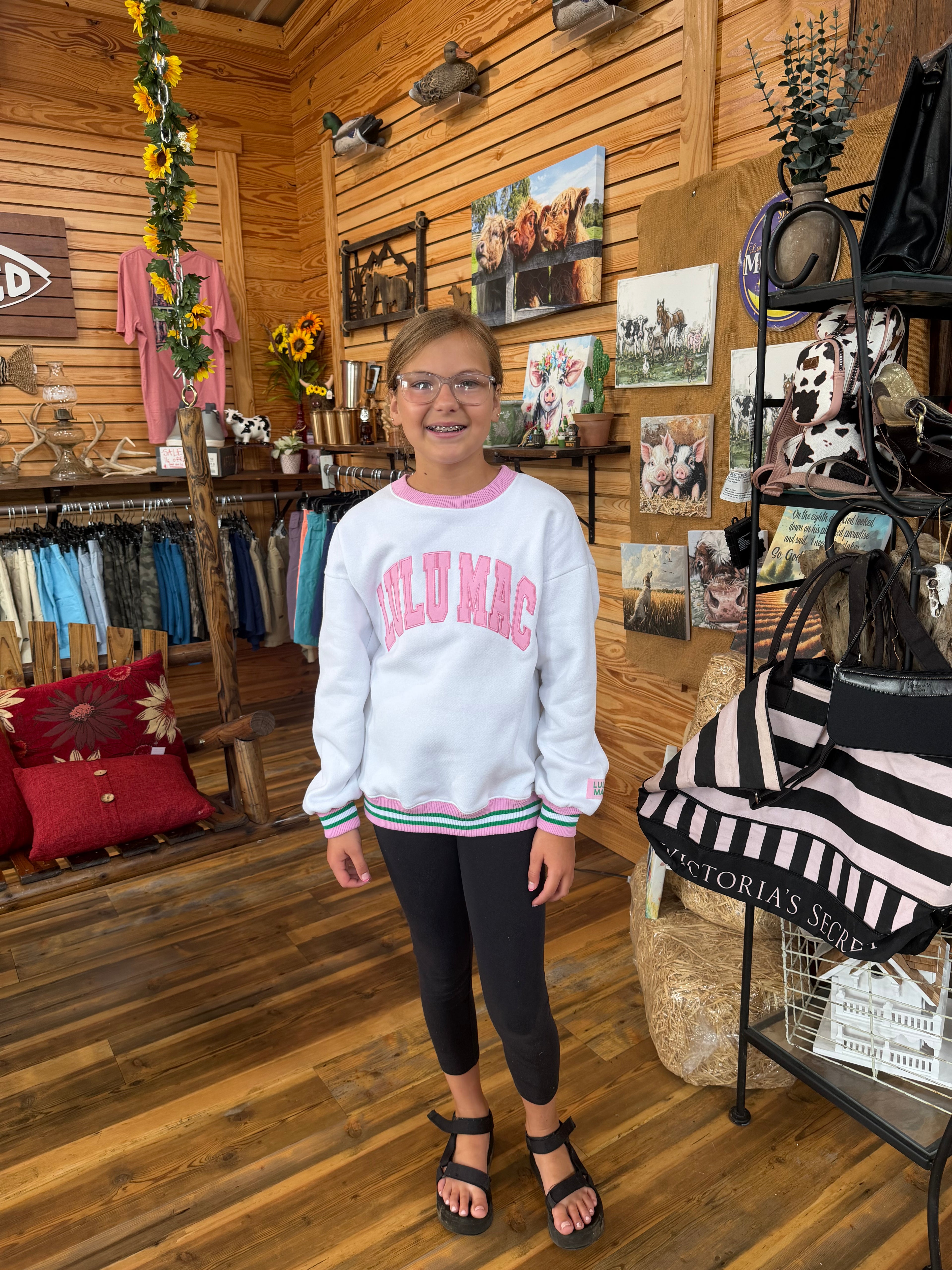 Youth LuLu Mac Social Society Sweatshirt