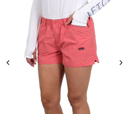 AFTCO Woman's Shorts 3" Coral