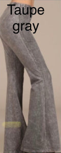 Softy Flares - Taupe/Gray