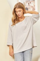 Comfy Ribbed Tunic