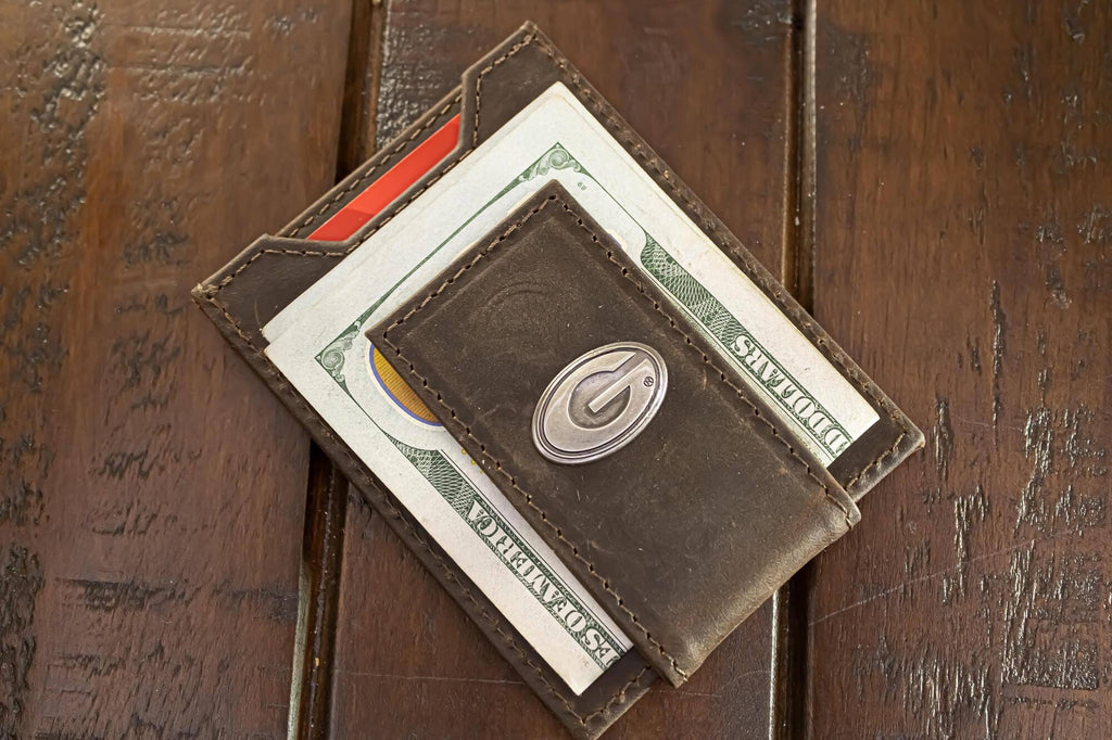 Zep-Pro Leather Magnetic Wallet - Georgia