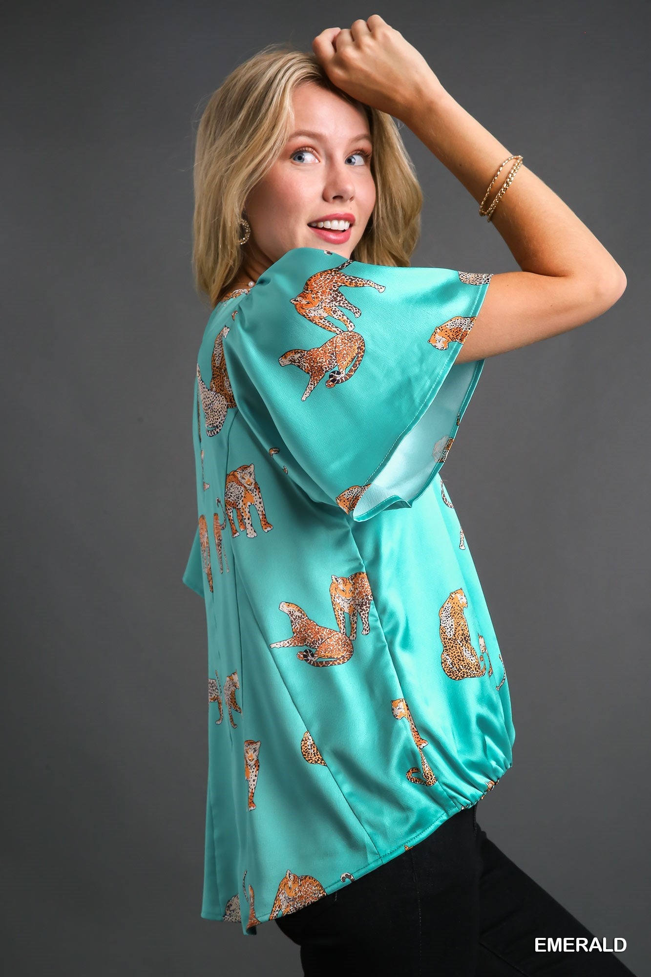 Animal Print Emerald