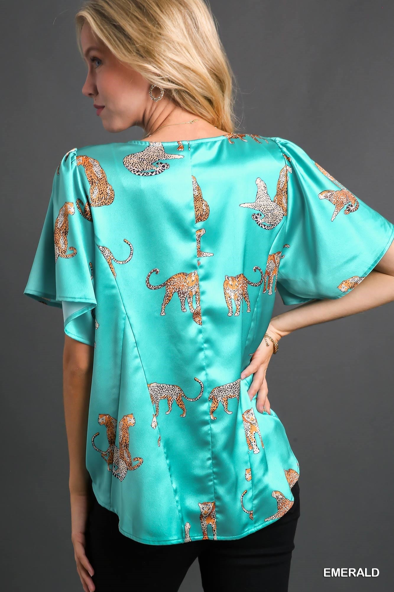 Animal Print Emerald