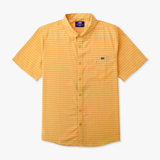 AFTCO Dorsal SS Button Down Beacon