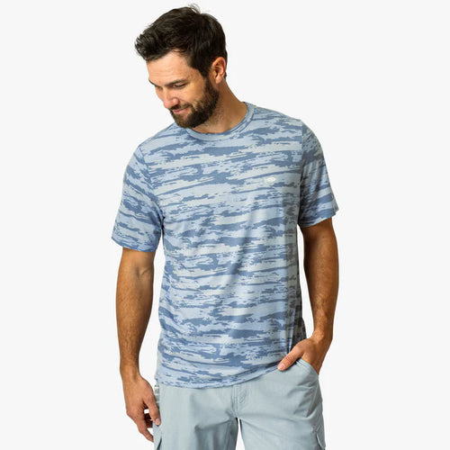 AFTCO SS Ocean Bound Sand Grouper Camo